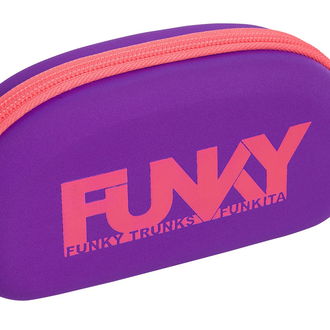 Funky Puple Punch Goggle case