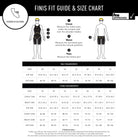 FINIS Rival 2.0 Closed Back Race Suit Chart