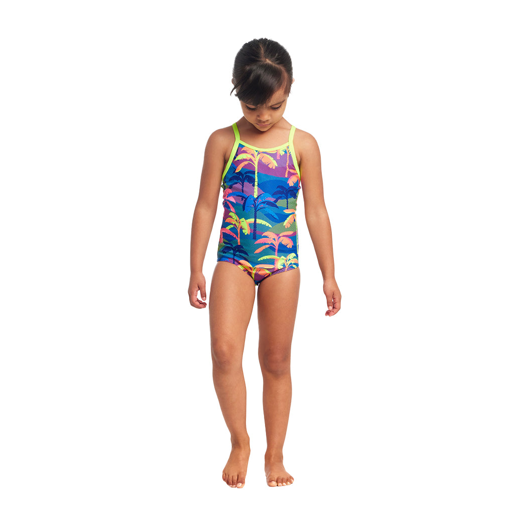 Funkita Palm A Lot Toddler Girls One Piece Swimsuit