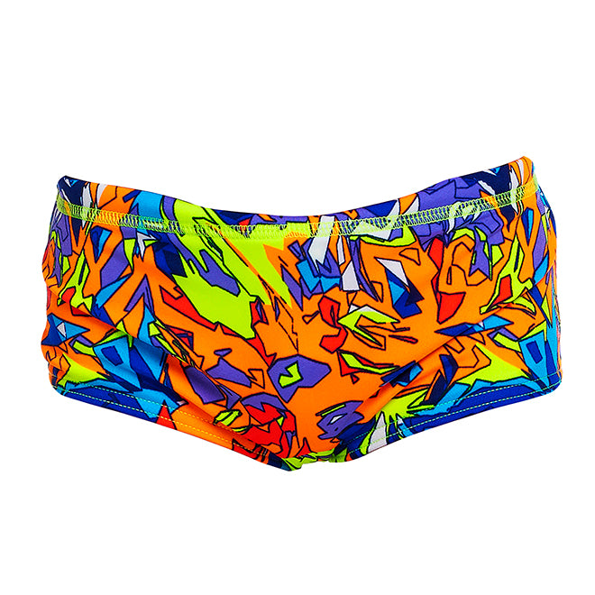 Funky Trunks Mixed Mess Toddler Boys Printed Trunks