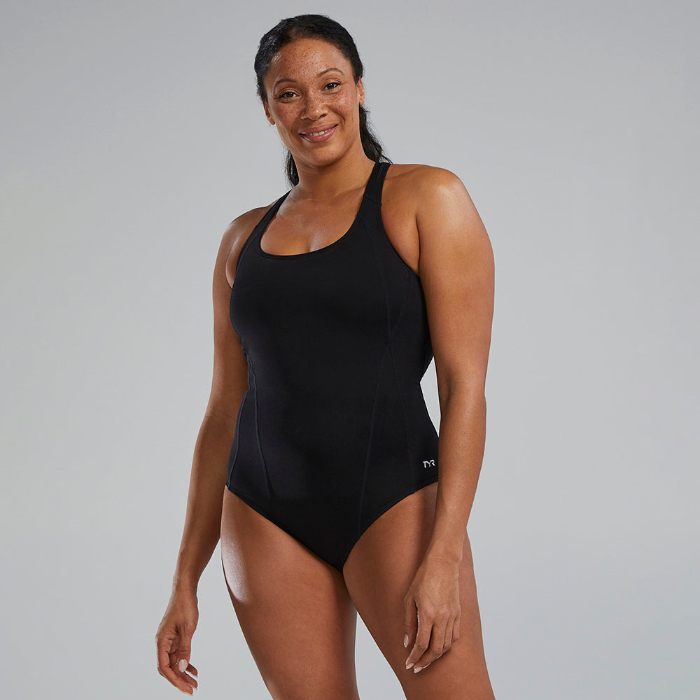 TYR Girls' Solid Thermal Suit