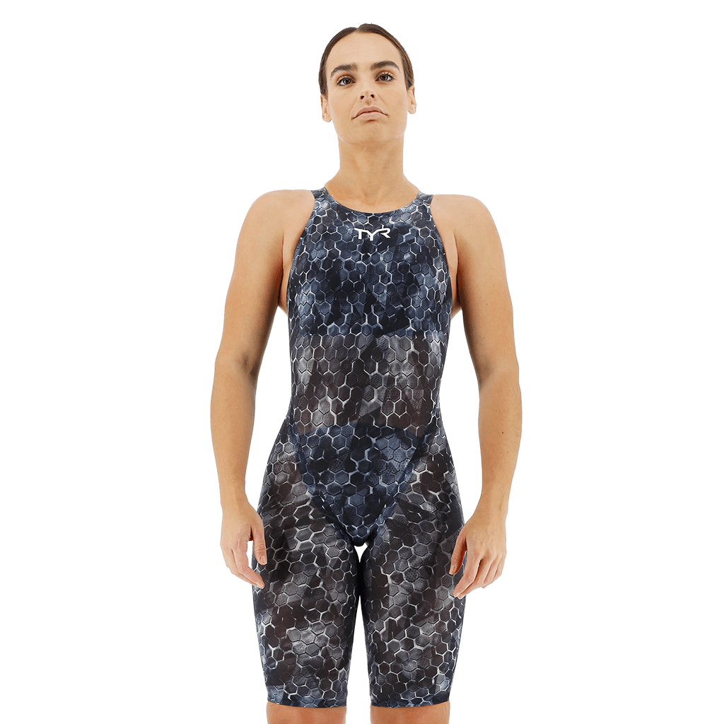 TYR Female 2.0 Avictor Supernova Closed Back Race Suit - Aqua Shop 