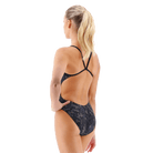 TYR Carbon Hex Cutoutfit Swimsuit - Aqua Shop 