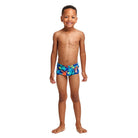 Funky Trunks Toddler Slothed Boys Printed Trunks - Aqua Shop 