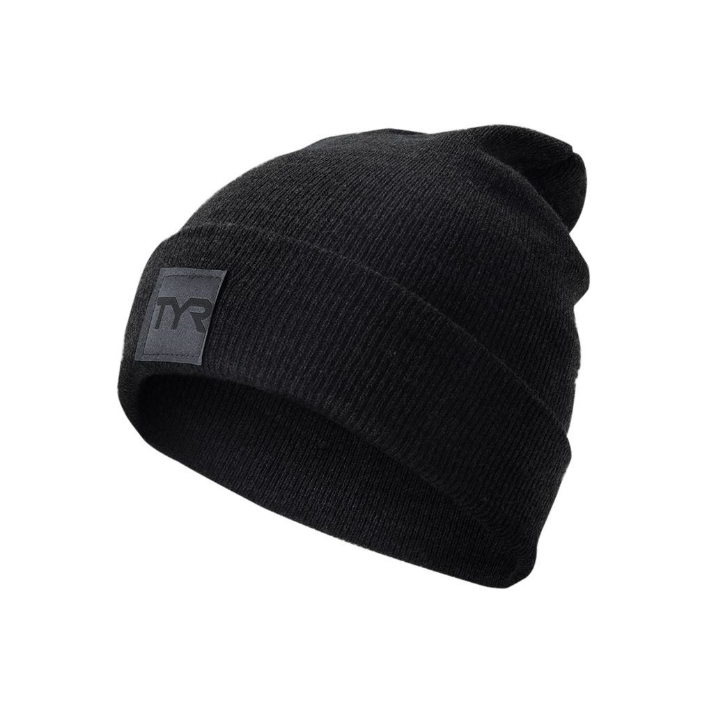 TYR Cuffed Knit Beanie - Aqua Shop 