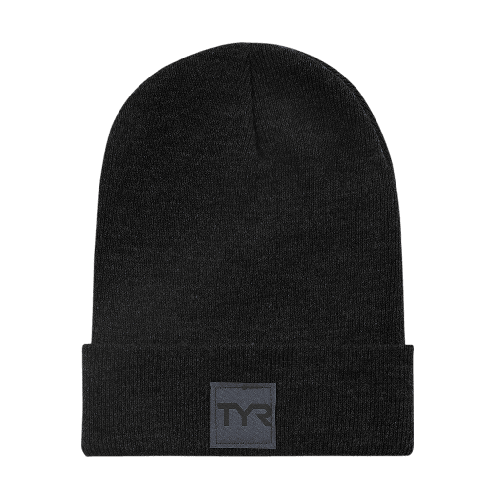 TYR Cuffed Knit Beanie - Aqua Shop 