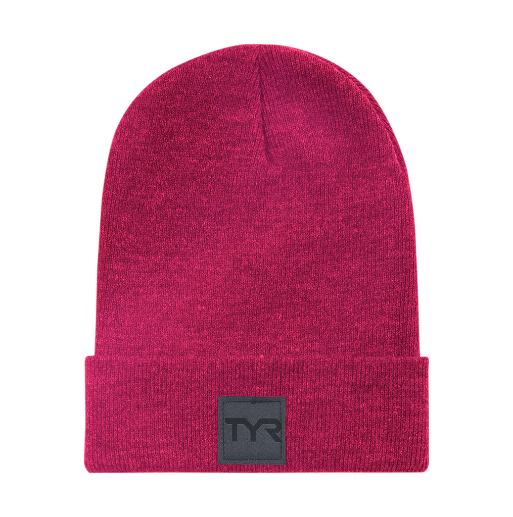 TYR Cuffed Knit Beanie - Aqua Shop 