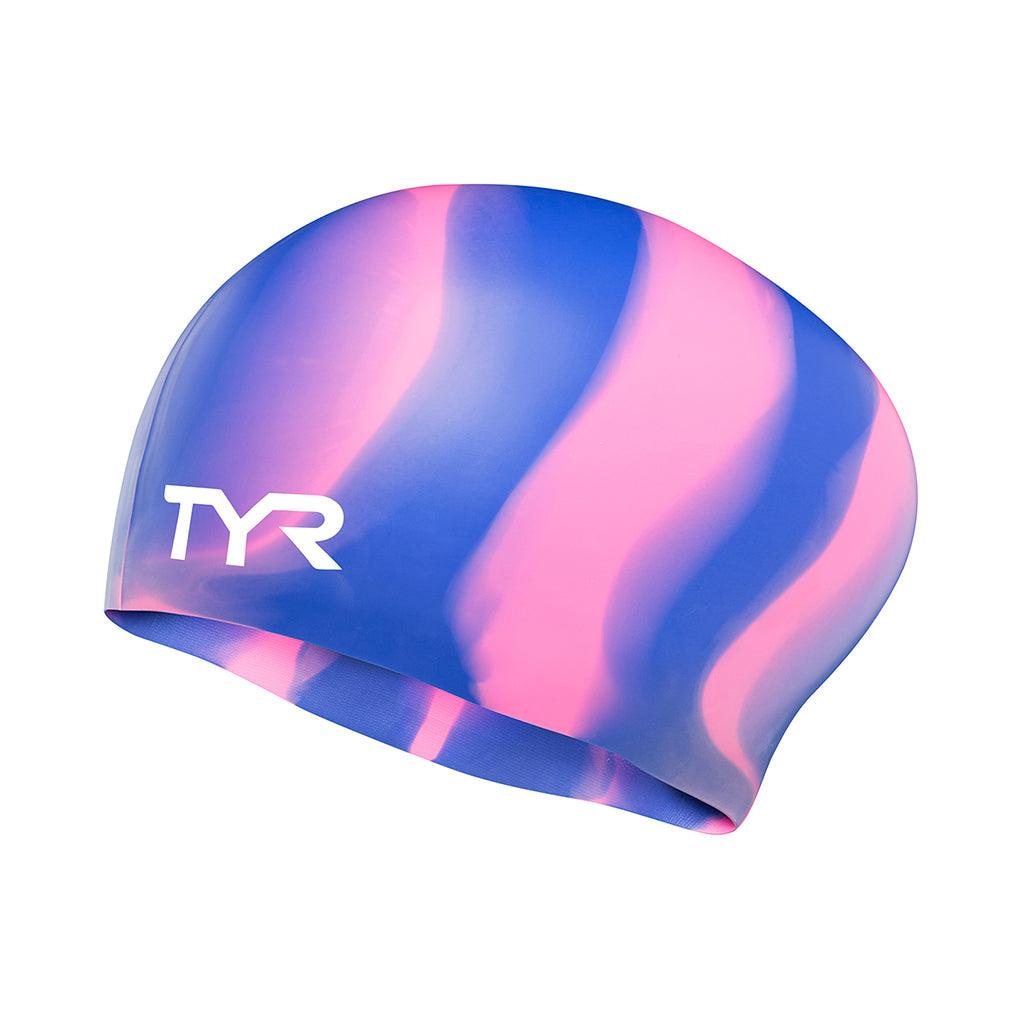 TYR Multi Long Hair Swim Cap - Aqua Shop 