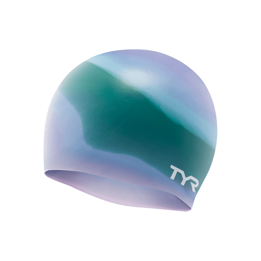 TYR Silicone Swim Cap - Multi-Color