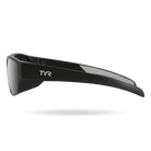 TYR Knox Mens Wrap Sunglasses Silver Black - Aqua Shop 