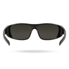 TYR Knox Mens Wrap Sunglasses Silver Black - Aqua Shop 