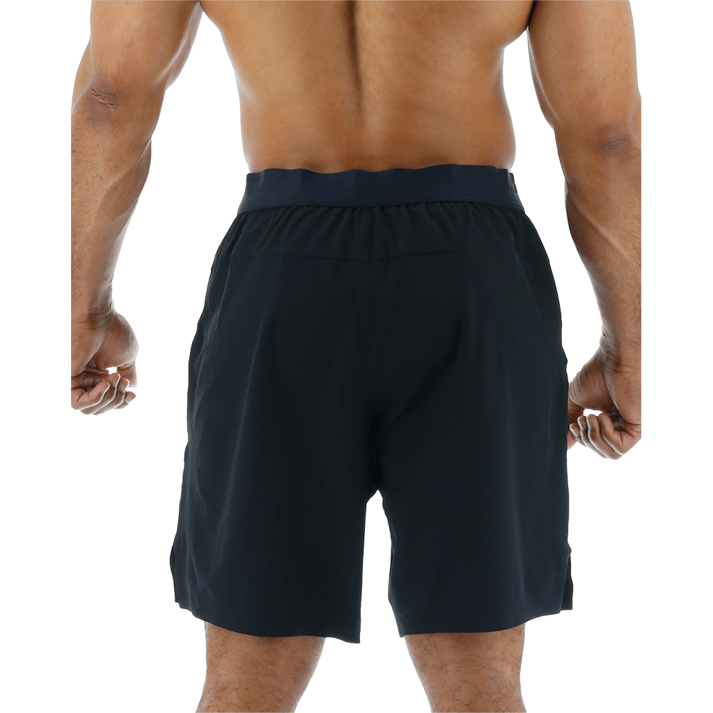 TYR GYM Mens Unbroken Lined 7" Black Short - Aqua Shop 