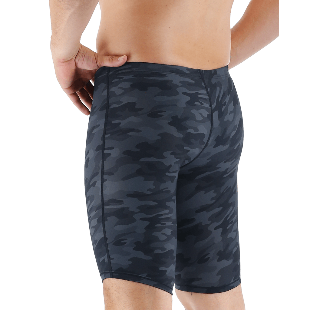 TYR Thresher Camo Black Jammer - Aqua Shop 