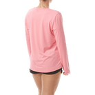 TYR Womens SunDefense Coral Long Sleeve Shirt - Aqua Shop 