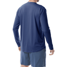 TYR Mens SunDefense Navy Long Sleeve Shirt - Aqua Shop 