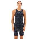 TYR Venzo Camo Black Closed Back Race Suit - Aqua Shop 