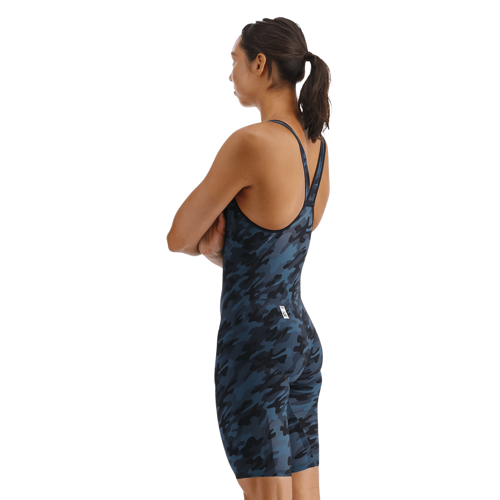 TYR Venzo Camo Deep Teal Closed Back Race Suit - Aqua Shop 