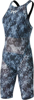 TYR Female Avictor Supernova Closed Back - Black-Grey - Aqua Shop 