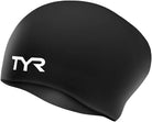 TYR Adult Long Hair Silicone Wrinkle-Free Swim Cap