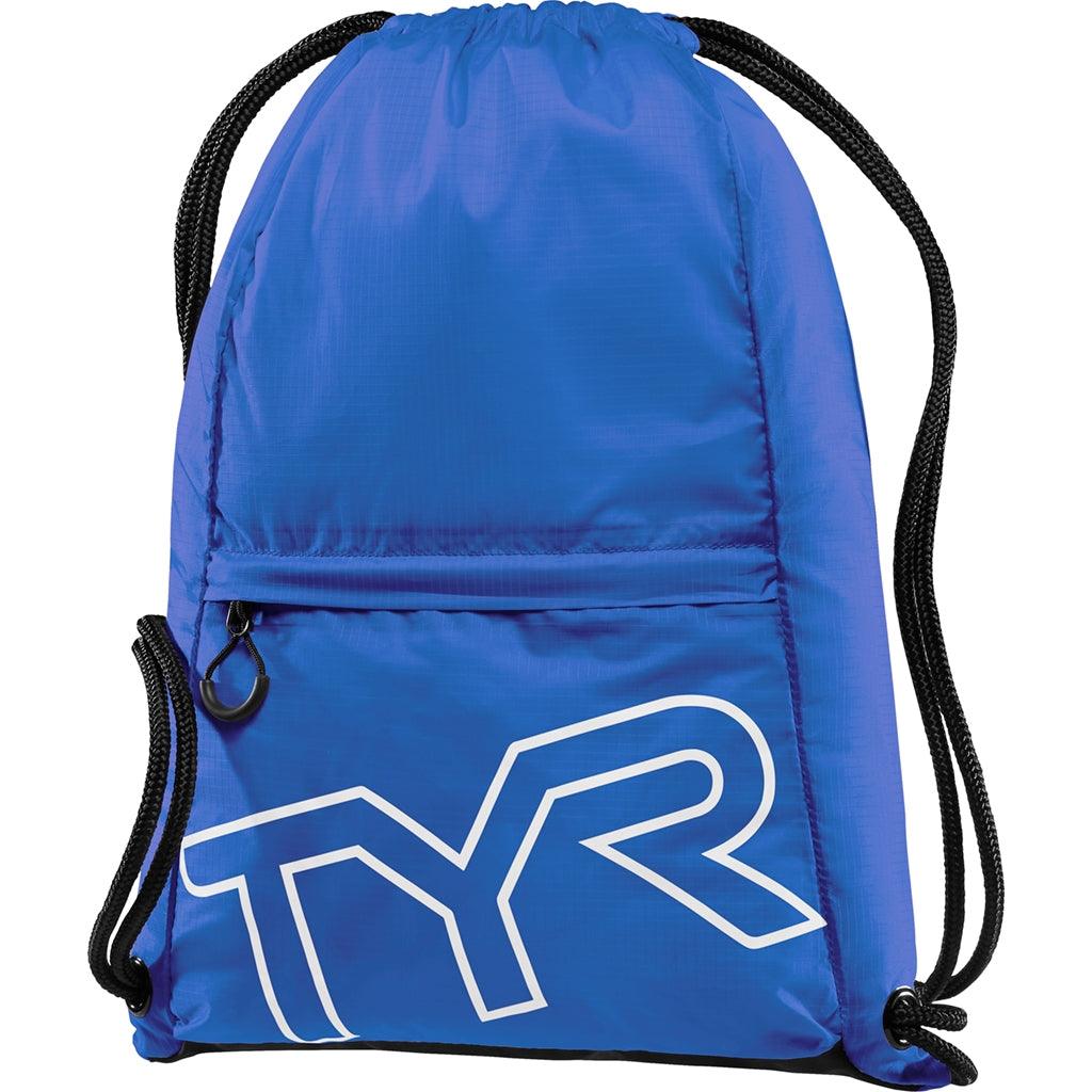 TYR Drawstring Marshalling Sack Pack - Aqua Shop 