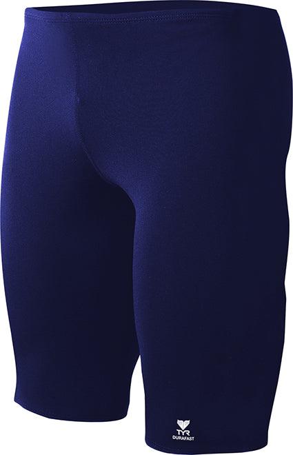 TYR Male Solid Durafast Navy Jammer - Aqua Shop 